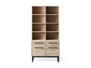 Sullivan Single Bookcase with File Base