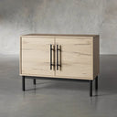 Sullivan Two Door Cabinet in Northman Cinder