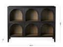 Hattior Arched Storage Cabinet