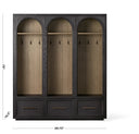 Hattior Triple Entryway Cabinet