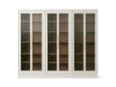 Rowan Modular Tall Reeded Glass Plinth Cabinet