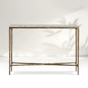 Giacometti Marble Square Console Table