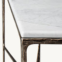 Giacometti Marble Square Console Table