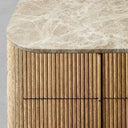 Mulhollan Modern Stone 9-Drawer Dresser