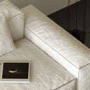 Linen-Cotton Sectional Sofa