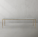 Thaddeus Glass Rectangular Dining Table