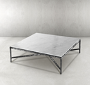 Thaddeus Marble Square Coffee Table 36" 48" 60"