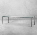 Thaddeus Glass Rectangular Dining Table