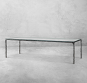 Thaddeus Glass Rectangular Dining Table