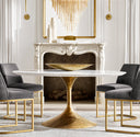 Aero Stone Round Dining Table
