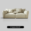 Minimalist Stainless Steel Frame Fabric Sofa