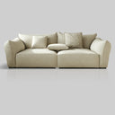 Minimalist Stainless Steel Frame Fabric Sofa