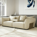 Minimalist Stainless Steel Frame Fabric Sofa