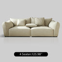 Minimalist Stainless Steel Frame Fabric Sofa