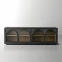 Hattie Media Console in Oak 80"W