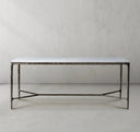 Thaddeus Rectangle Marble Desk