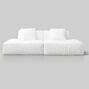 Linen Floating Island Sofa