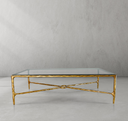 Thaddeus Rectangle Glass Coffee Table
