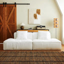 Linen Floating Island Sofa