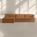 Sunshine Modular Track Arm Left-Arm Sofa-Chaise Sectional