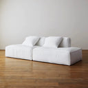 Linen Floating Island Sofa
