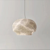 Freya Alabaster Pendant Lighting Fixture, Mini Pendant Light