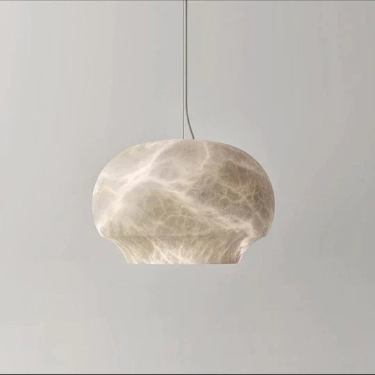Freya Alabaster Pendant Lighting Fixture, Mini Pendant Light