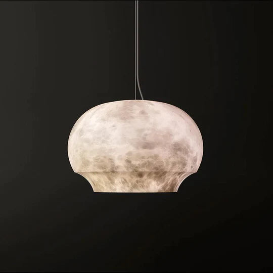 Freya Alabaster Pendant Lighting Fixture, Mini Pendant Light